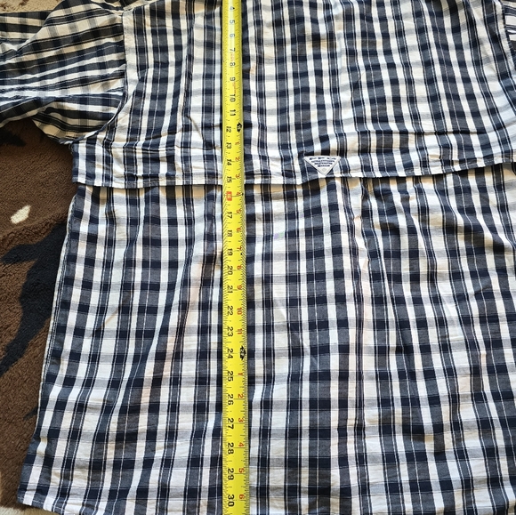 Columbia PFG Super Bonehead Plaid Fishing Shirt - Picture 10 of 11